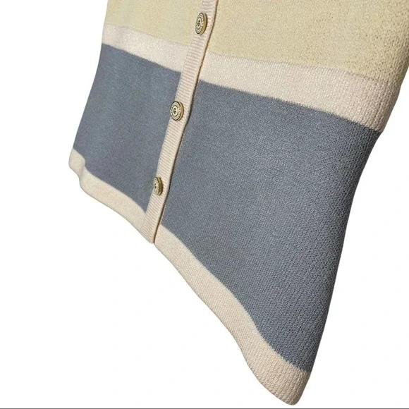 ST. JOHN by Marie Grey Santana Knit VINTAGE matching outfit sz 6! Skirt & button - Picture 7 of 11